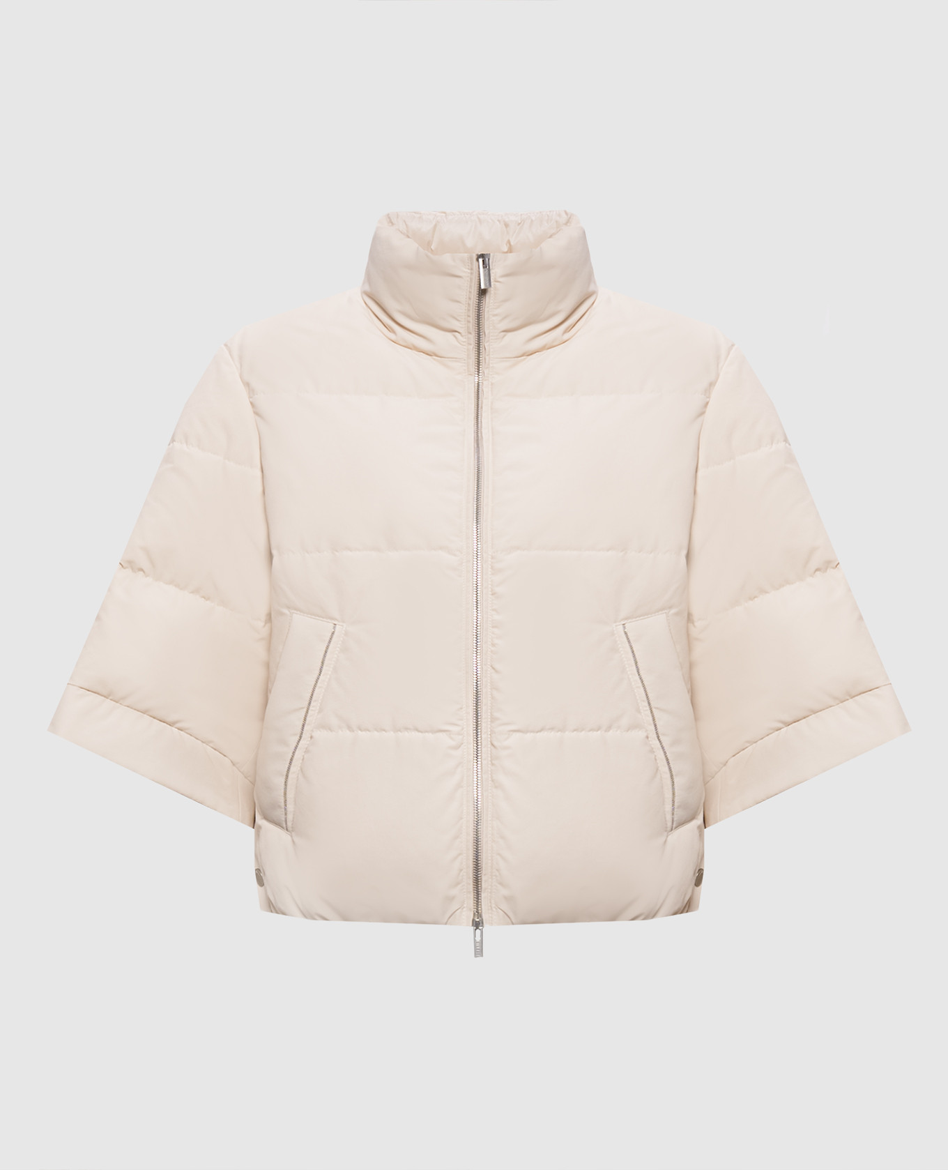 down jacket with monil chain Peserico