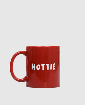 Max & Co Red ceramic cup with the inscription Hottie MCLSCOUT