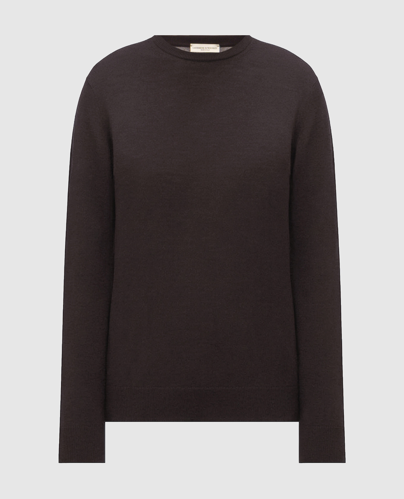 Brown wool jumper