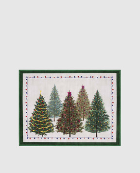TESSITURA TOSCANA TELERIE FAIRY TREES table mat set NT230131070017
