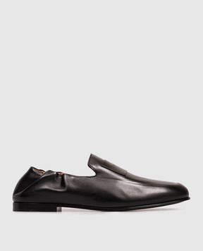 Givenchy Label black leather loafers BH203UH1Y5