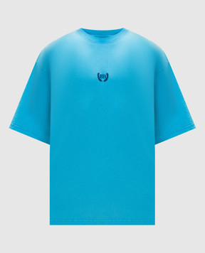 Balenciaga Laurel blue t-shirt 764235TSVC9