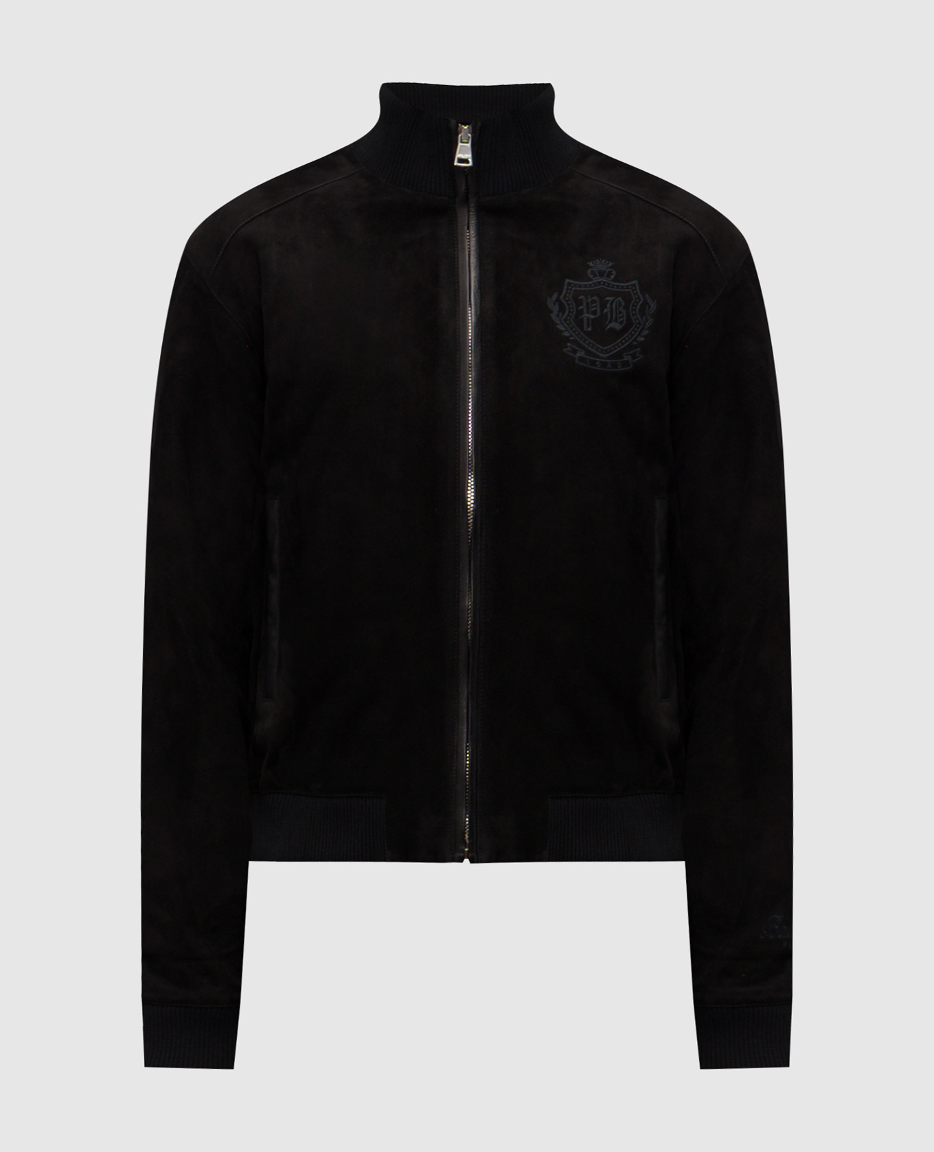 

Black suede jacket Balmain