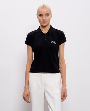 Balenciaga Black polo with logo 858098TTVT8