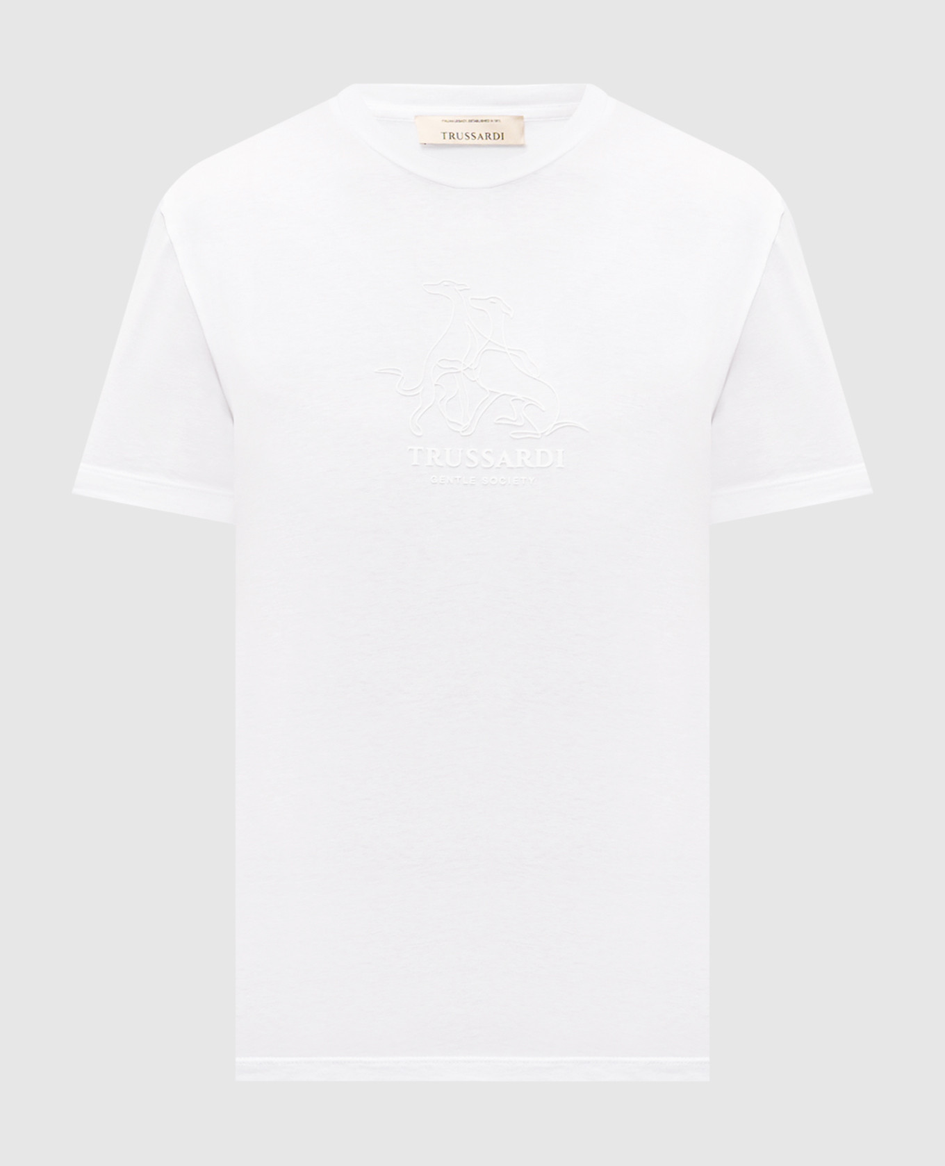 White T-shirt with logo print