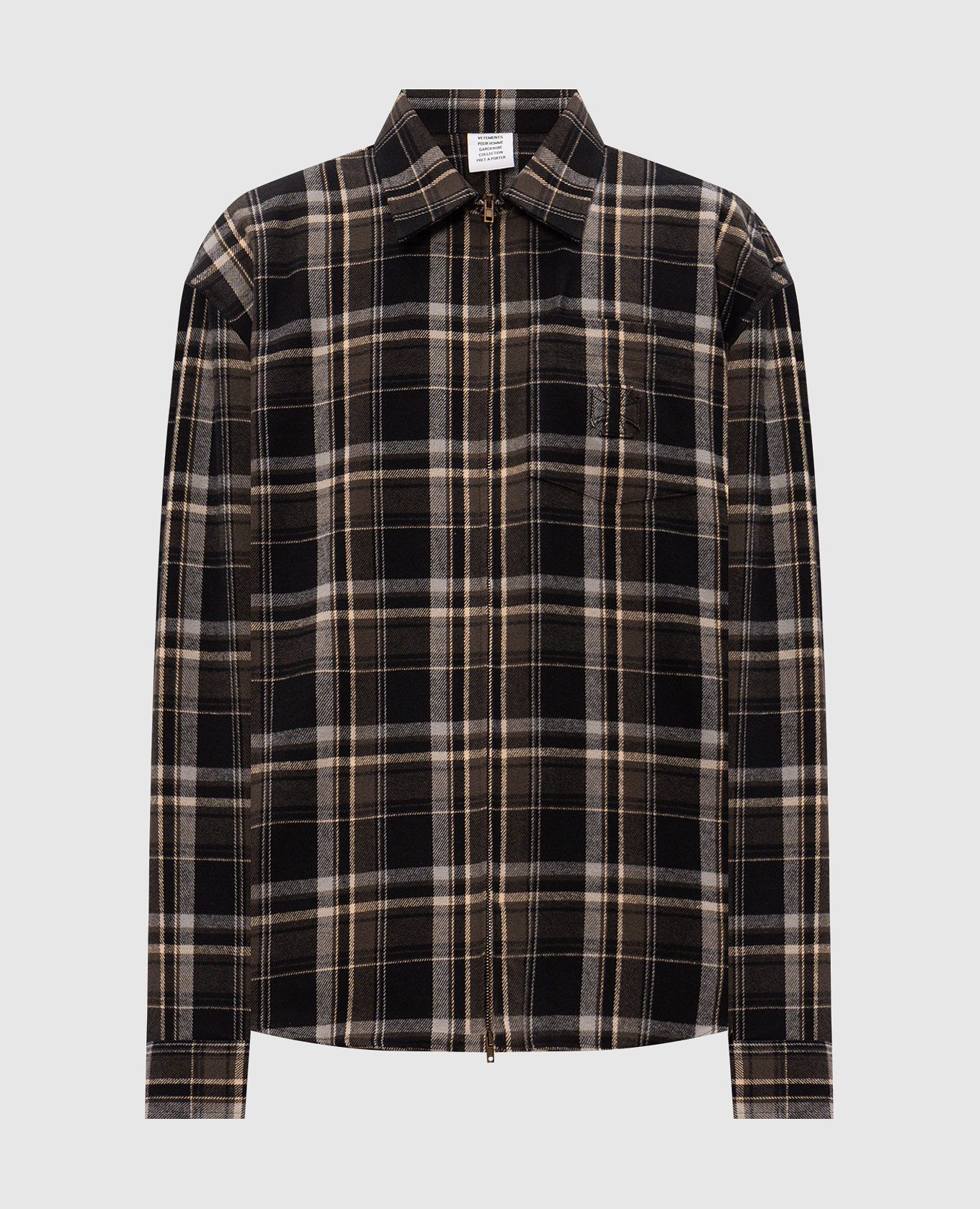 Checkered shirt Vetements