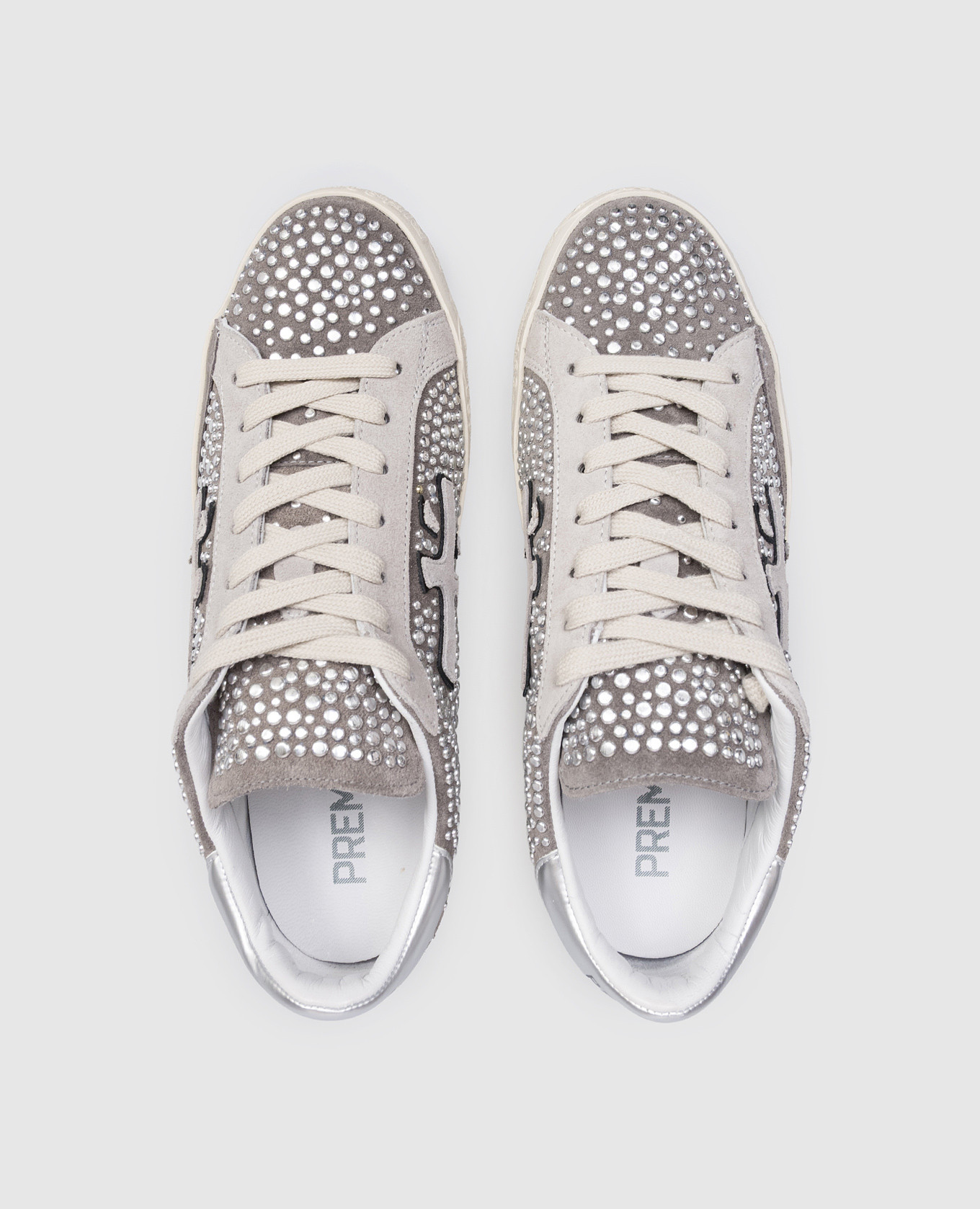 

Gray suede sneakers Premiata, Grey