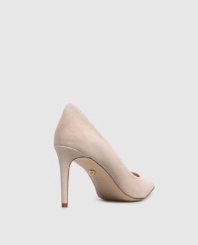 Babe Pay Pls Beige suede shoes 201801ZA