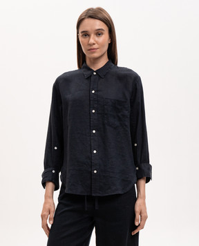 CITIZENS OF HUMANITY Blue linen shirt 92931680