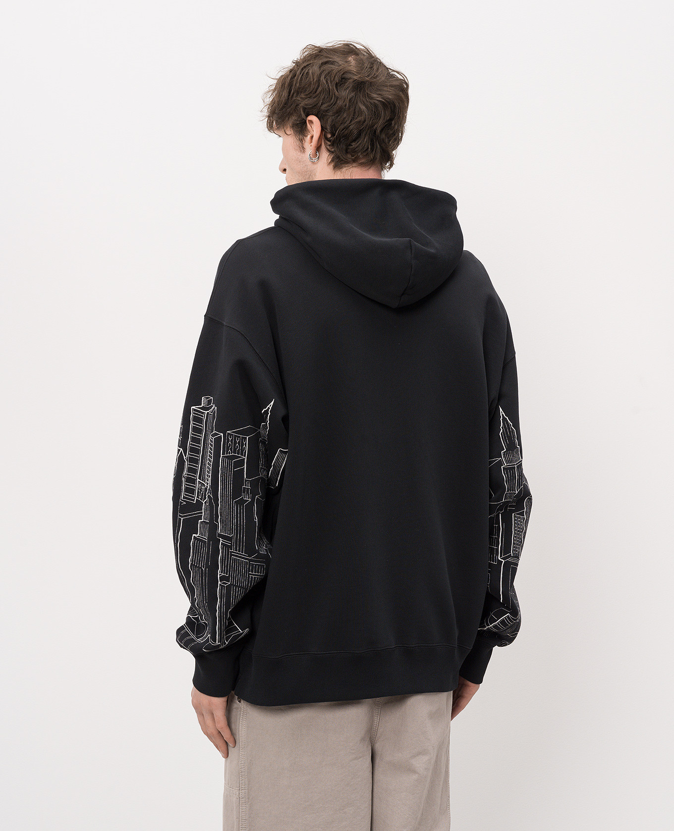 Black Skyline sports jacket Off-White 4