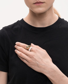 Reco White Panther Ring AN169S