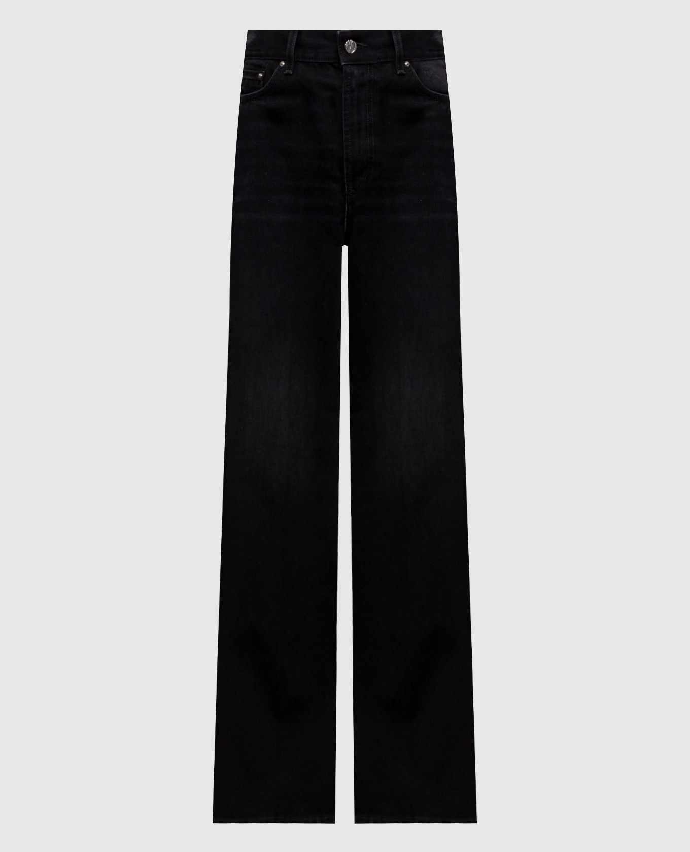 Black jeans with a worn effect