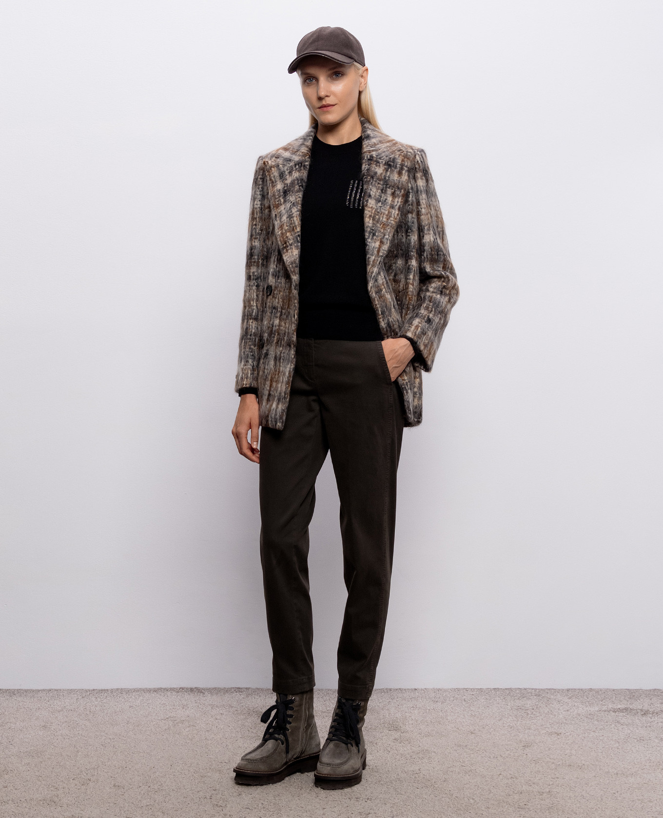 Brown pants Peserico 2