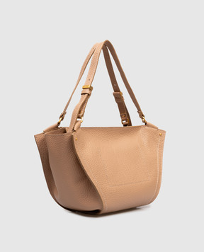 Gianni Chiarini Bloom beige leather tote bag BS12226RNGDBLTU