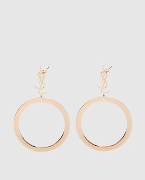 Saint Laurent CASSANDRE gold-tone Congo earrings 784142Y1500