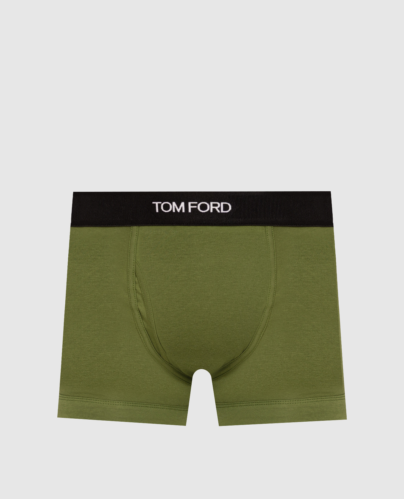 Green boxer shorts