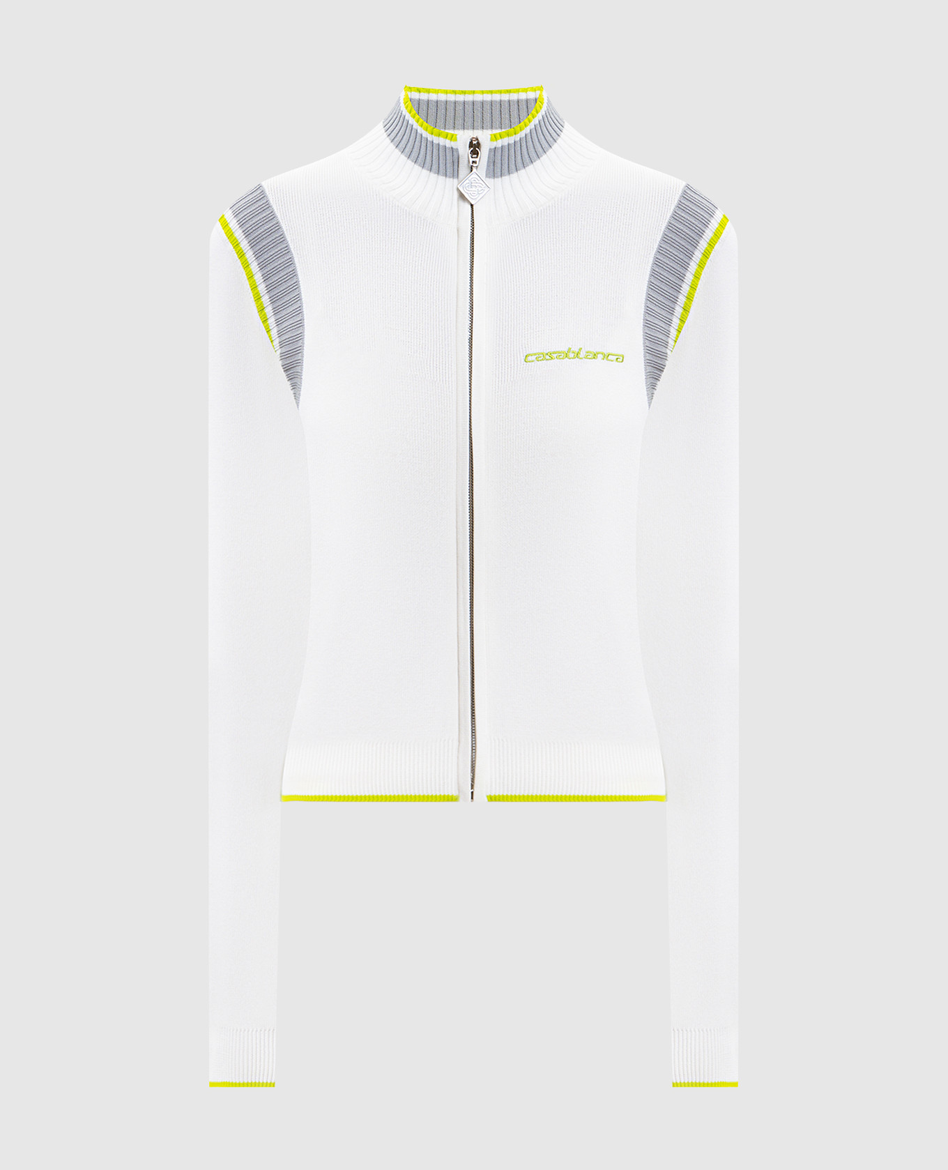 

White sports jacket with logo Casablanca