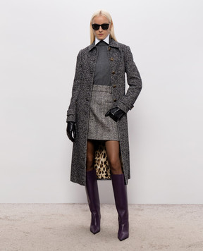 Dolce&Gabbana Gray cashmere turtleneck FXW94TJBW24