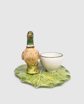 Au Bain Marie White ceramic Pheasant egg holder ABMBACOQ1