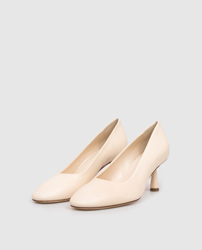 Aeyde Beige leather shoes Giotta PUBESR65CI158SS25100007