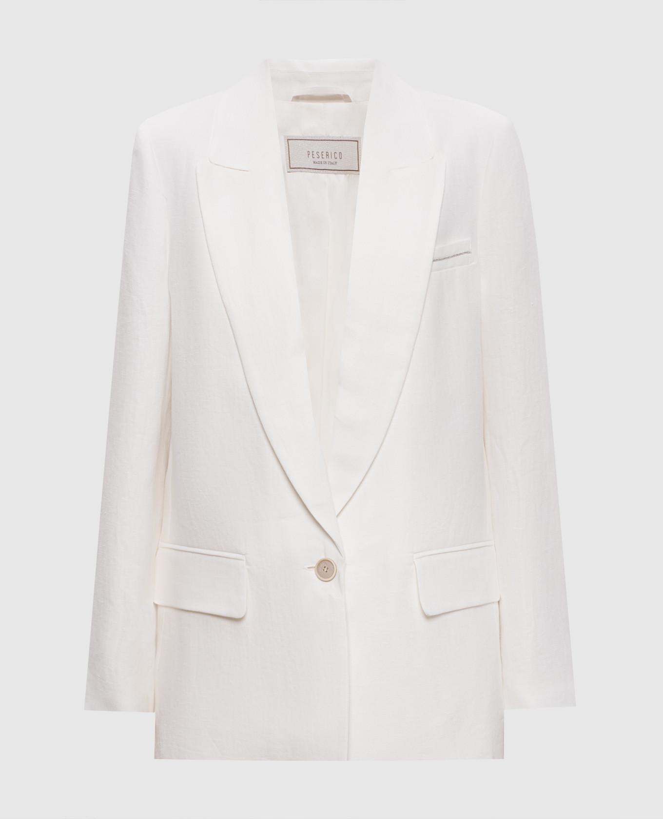 

White linen jacket Peserico