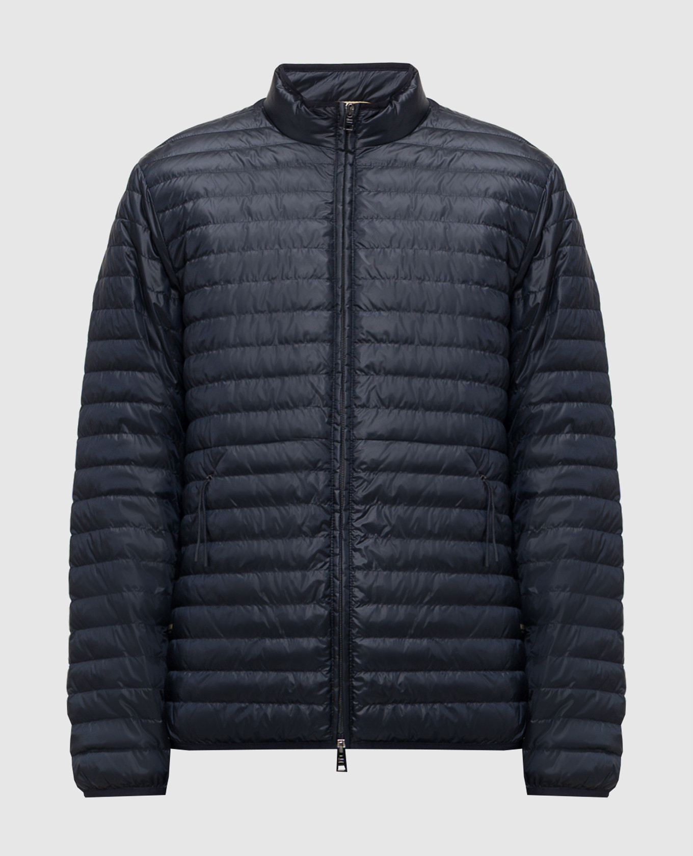 

Blue jacket with logo print Woolrich