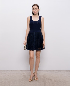 Simkhai Blue dress with lace 2261251PK