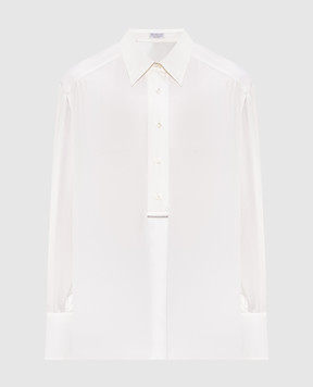 Brunello Cucinelli Ivory silk blouse M0C59MQ605