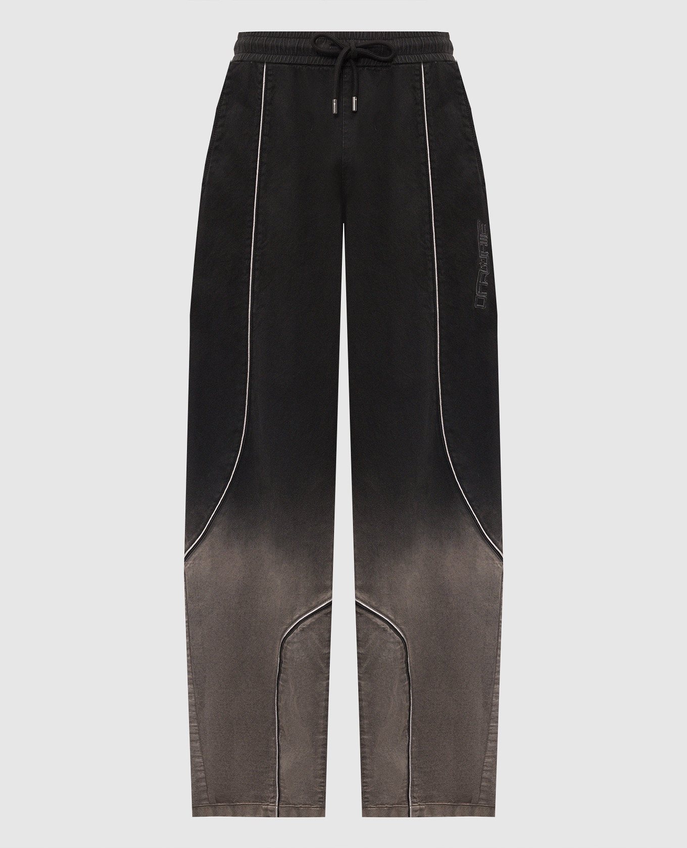 Black Offline Slouchy Pants