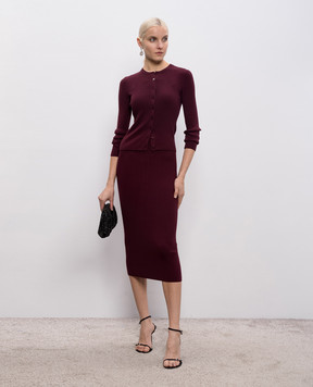 Max Mara Weekend Burgundy skirt PINZA WKDPINZA