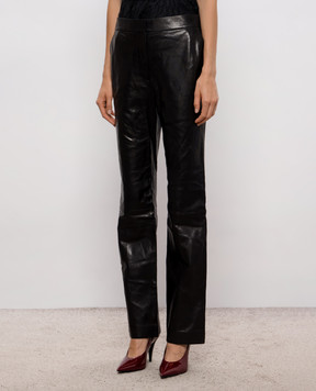 Simkhai Black leather pants 5264019VL