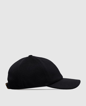 MooRER ROBINSON wool and cashmere cap, black ROBINSONSLE