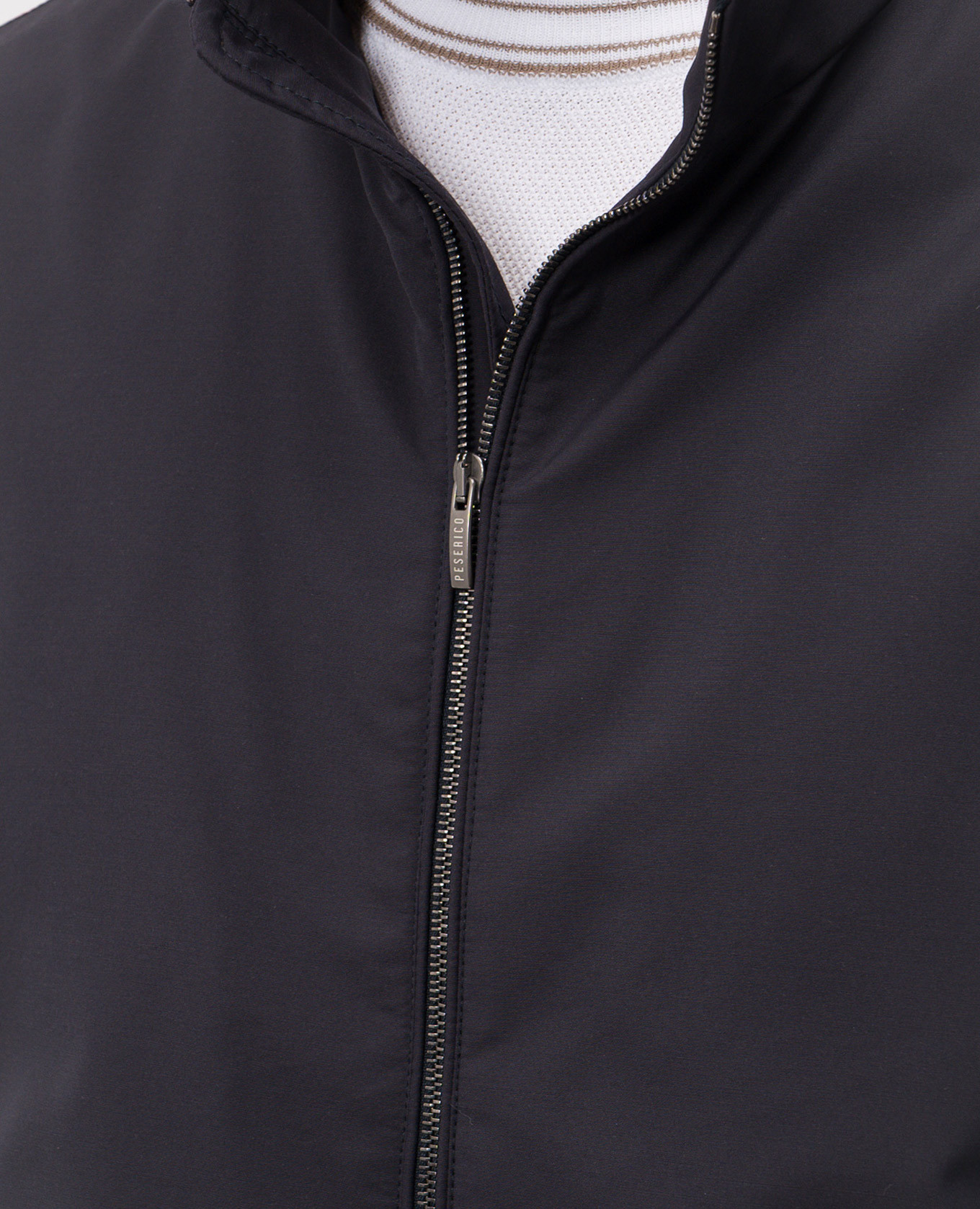Blue jacket with wool Peserico 5