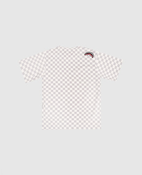 Sprayground Children's gray T-shirt Tokio Bubble SPY671WHT