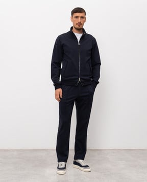 MooRER CRISPIN blue sweatpants CRISPINPANTALONEJ