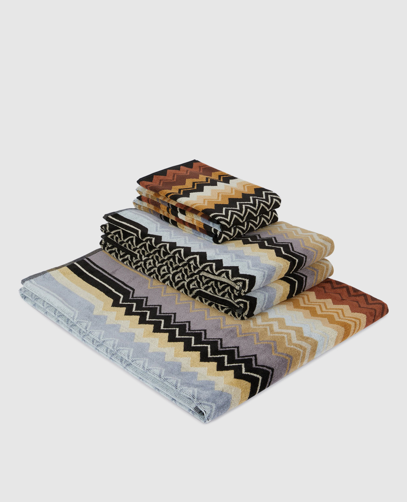 

Giacomo terry towel set 5 pcs Missoni Home, White