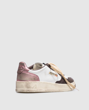 AUTRY White leather sneakers MEDALIST Super Vintage AVLWSV62