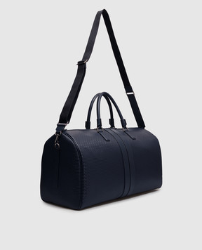 Serapian Blue leather travel bag Stepan SRSTSMTR739850AC23