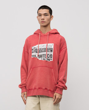 Off-White Red hoodie News 44MBB085F5F00D