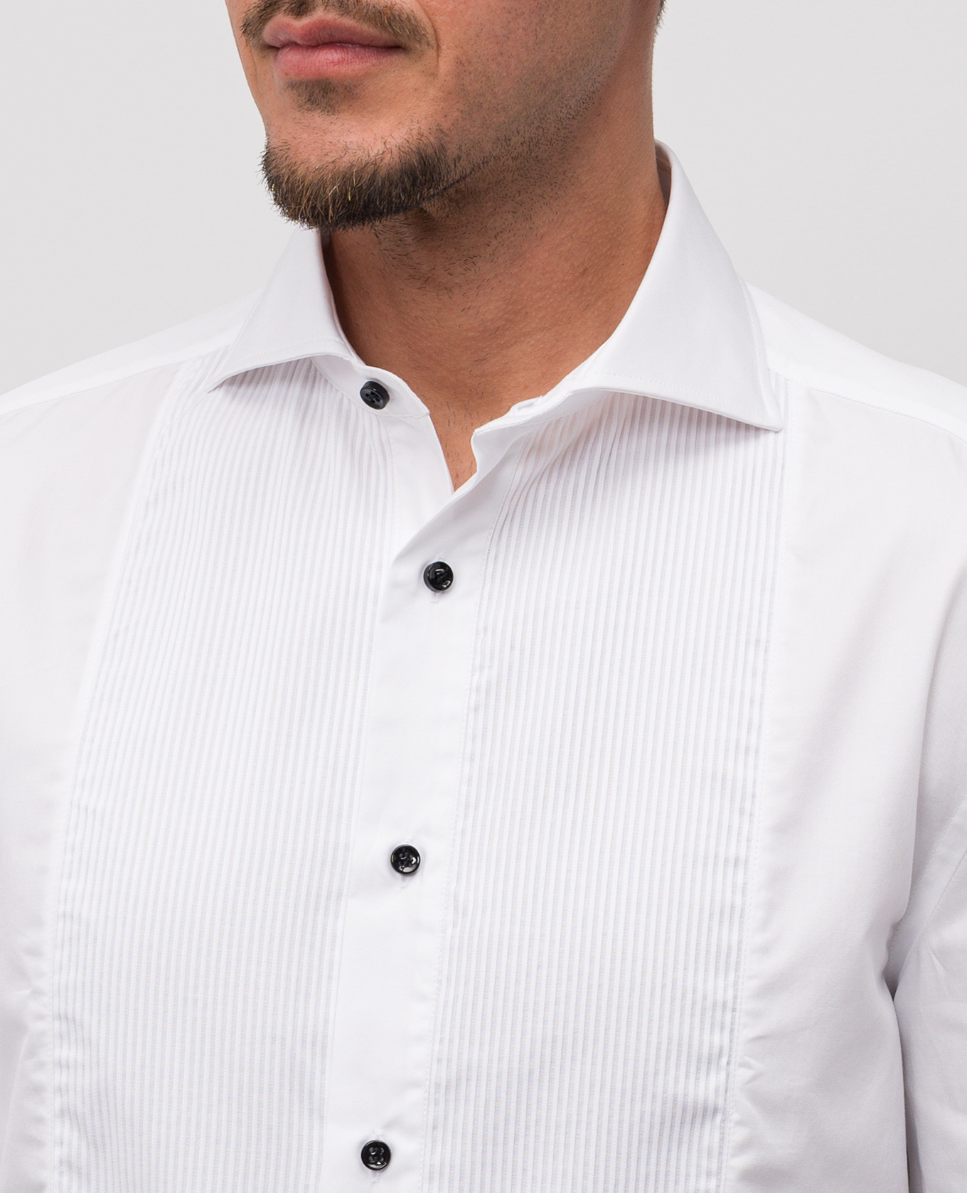 Sea Island White Tuxedo Shirt Brunello Cucinelli 4