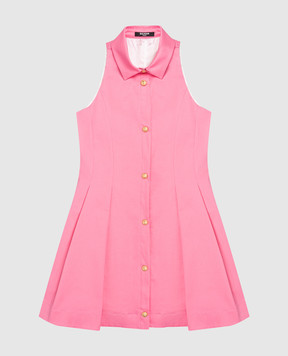 Balmain Children's pink dress BY1C02G019710