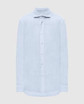 Pini Parma Blue linen shirt SHILIGDAZZ
