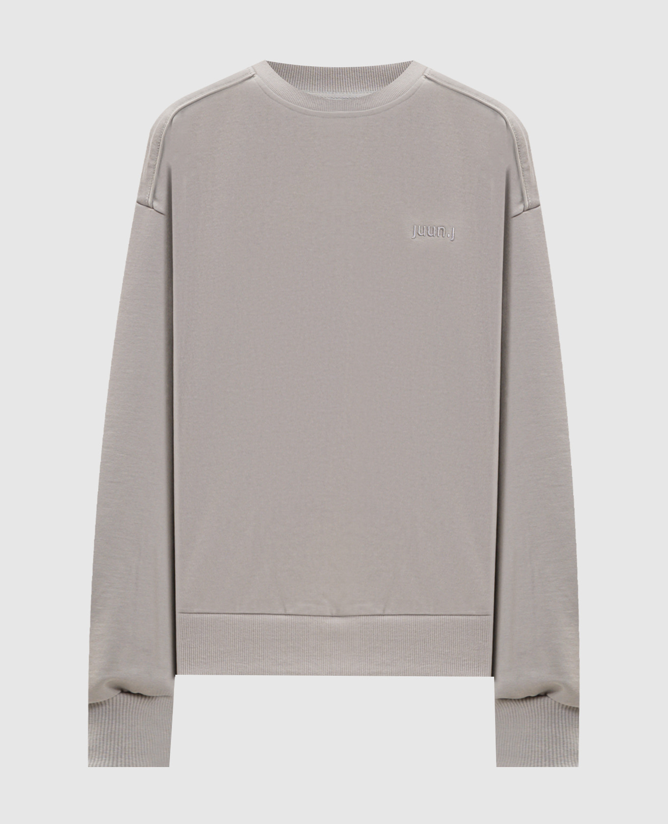 

Gray sweatshirt with print Juun.j, Grey