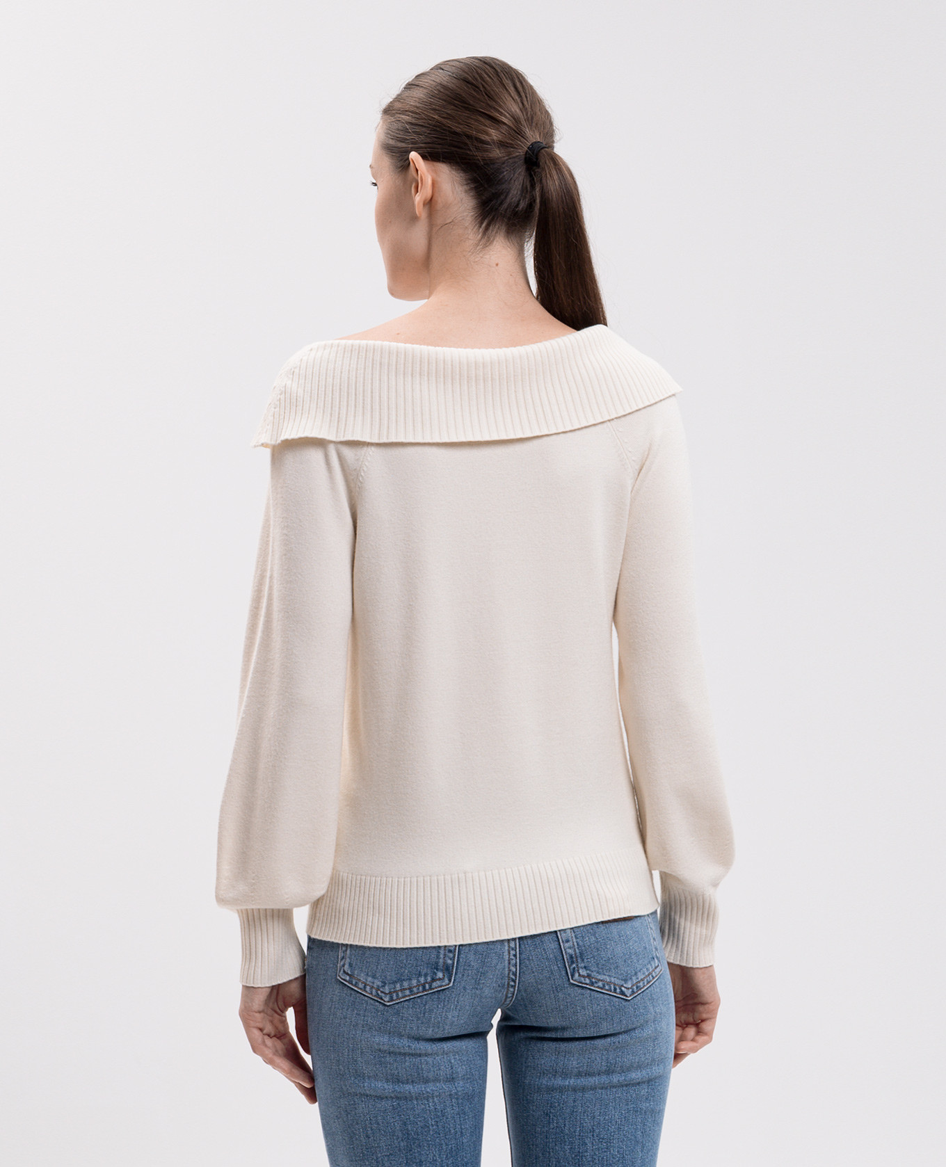 Ivory jumper with applique Twinset 4