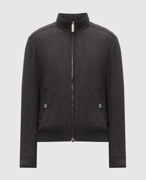 Stefano Ricci Gray wool and cashmere jacket MZJ6300020WC003V
