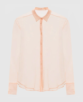 Ermanno Scervino Pink silk blouse D482K387FWB