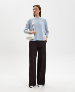 Agnona Blue wool jumper K1110680B180P