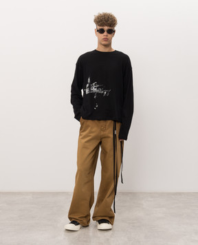 Ann Demeulemeester Black longsleeve Emil B0014671FA206