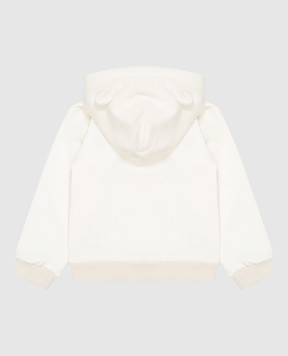 Dolce&Gabbana Children's ivory sports jacket with print L1JWNYG7P8J