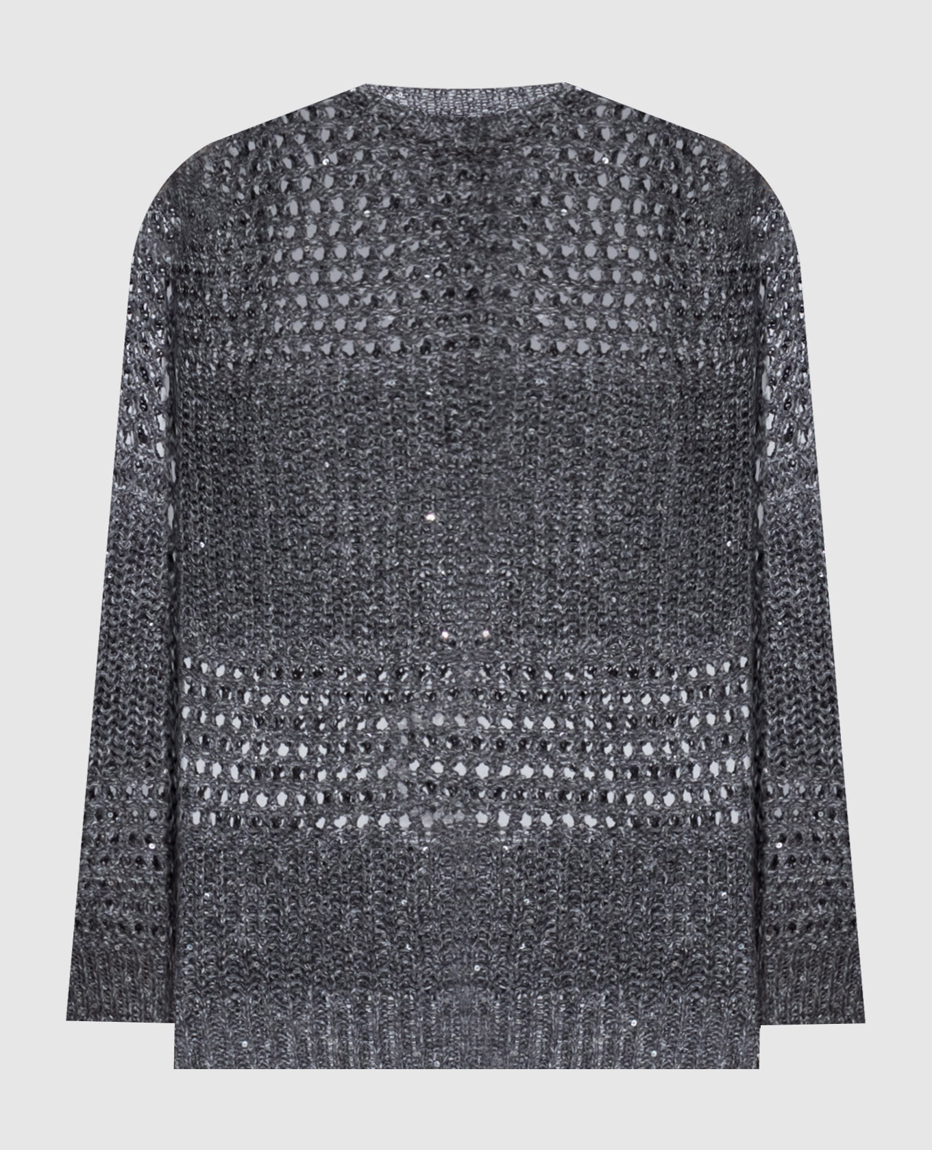 

Gray linen jumper Peserico, Grey